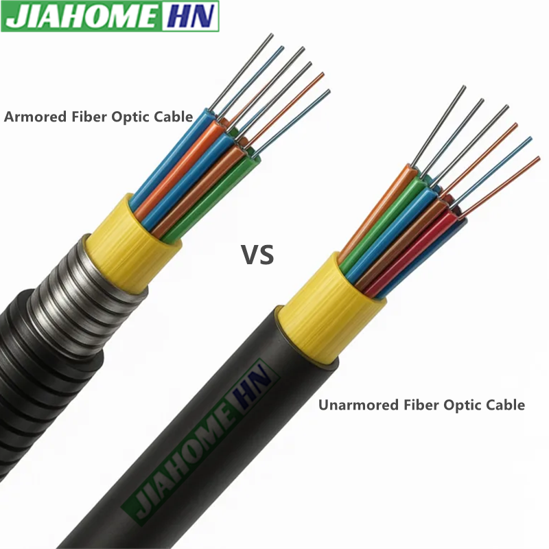 Armored vs Unarmored Fiber Optic Cable