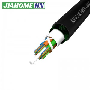 72 core fiber optic cable outdoor underground Steel armored cable