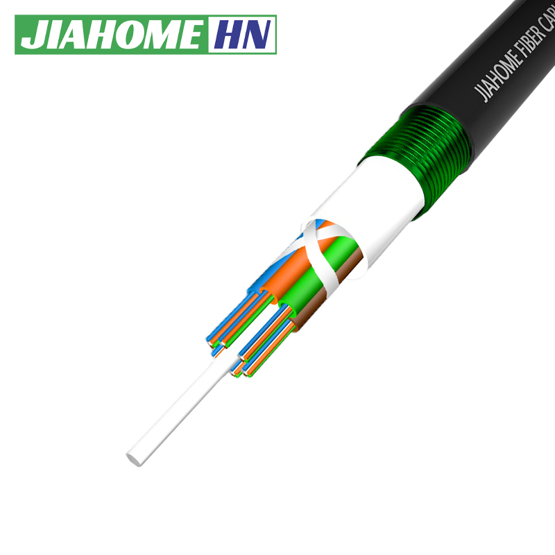 Câble à fibre optique blindé 96 noyaux GYTS OS2 FIBRE - Hunan jiahome